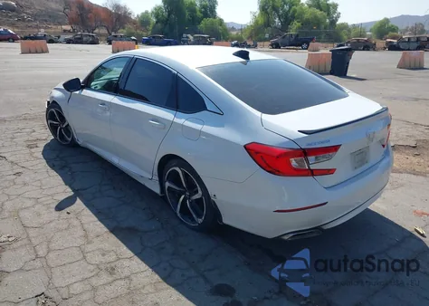 2021 Honda Accord Sport 2.0T из США, поврежденный, VIN 1HGCV2F38MA020090